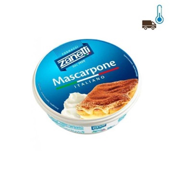 Picture of ZANETTI ITALIAN MASDCARPONE CHEESE 250GR